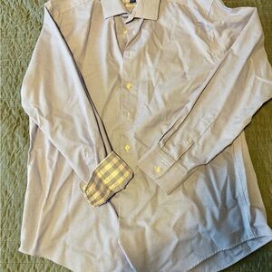 Egara Light Blue Checkered Dress Shirt